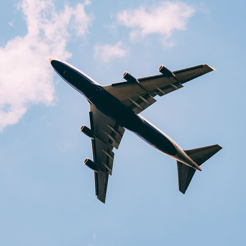 Aviones y transporte aéreo